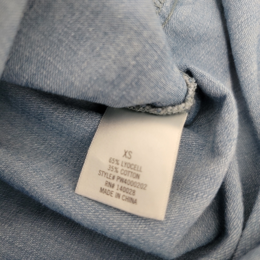 Harper Heritage Chambray Denim Romper - Picture 9 of 12
